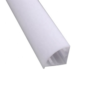 Suministro de fábrica personalizado blanco LED plástico extrusión perfil pantalla Led difusor cubierta plástico Profil luz Profil - Product Image 4