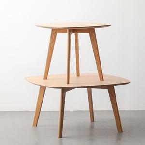 Solid Wood <b>Coffee</b> <b>Table</b> Set Modern Minimalist Style For Living Room Nordic Design - Product Image 3