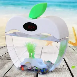 UCHOME Acrylic USB Mini Desktop Fish Tank Aquarium