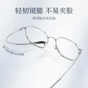 Monturas de Gafas Retro Octogonales de Alambre Plateado 5805 para Mujer, Anti-UV, Montura Completa, Lentes de PC, Origen Danyang - Product Image 2