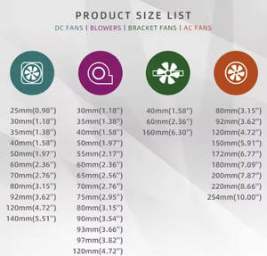 Ventiladores Axiales de CC sin Escobillas de Tamaño Pequeño 3007, Ventiladores de Refrigeración Axiales de CC de 5V 12V con Rodamiento de Bolas o Rodamiento de Manguito para Raspberry <span class=keywords><strong>Pi</strong></span> 4B - Product Image 6