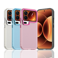 Funda Mate Resistente al Desgaste, Anti-Rayones y Absorbente de Impactos, con Parte Trasera Rígida y Bordes Suaves para Xiaomi 17 Pro/17 Pro Max/Poco X8 Pro