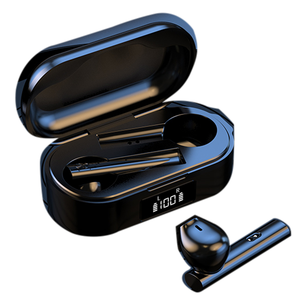 टच Earbuds पोर्टेबल कस्टम काले इयरफ़ोन में एएनसी ROHS स्मार्ट वायरलेस बीटी खेल यात्रा-कान ईरफ़ोन हेडफ़ोन - Product Image 1