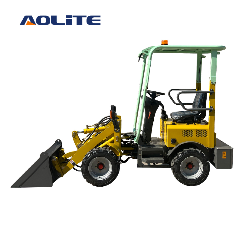 AOLITE E604 nueva energía de alta eficiencia de cuatro ruedas motrices cargadora eléctrica equipo de construcción maquinaria hecha en China