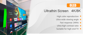 ทีวีสมาร์ทแอนดรอยด์ OLED 4K Ultra HD ขนาด 43/50/65/75 นิ้ว จากห้างสรรพสินค้า รุ่น Global Version รับประกันสองปี จัดส่งภายในวันเดียวกัน - Product Image 6