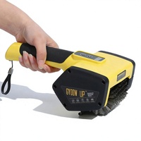 Brosse électrique pour barbecue, nettoyeur de gril, acier inoxydable 304, batterie intégrée 3000mAh, lumière LED, multifonctionnel, compact, portable