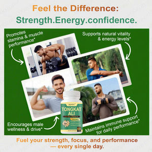 Tongkat Ali <span class=keywords><strong>Extra</strong></span> Fort 3450mg avec Ashwagandha & Tribulus Terrestris pour <span class=keywords><strong>l</strong></span>'énergie <span class=keywords><strong>et</strong></span> la résistance 60 Capsules Stimule <span class=keywords><strong>l</strong></span>'énergie <span class=keywords><strong>et</strong></span> la résistance - Product Image 6