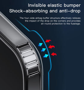 Étui de téléphone YESIDO fin et translucide, utilisation à long terme sans jaunissement, absorbant les chocs et anti-chute pour IP13 <span class=keywords><strong>Pro</strong></span> Max - Product Image 4