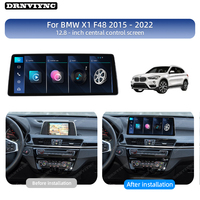 Sistema Linux de 12.8 Pulgadas y 2400*900 para BMW X1 F48 NBT, Pantalla Táctil Inalámbrica Apple CarPlay y Android Auto, Estéreo para Auto