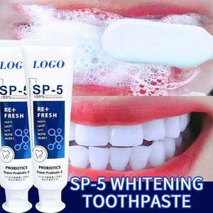 <span class=keywords><strong>Dentifrice</strong></span> blanchissant Sp5 Fresh Breath <span class=keywords><strong>Rapid</strong></span> <span class=keywords><strong>White</strong></span> Deep Cleaning Mint avec probiotiques pour les dents sensibles - Product Image 5