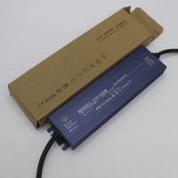Fuente de Alimentación Conmutada LED de 30-400W 12V, Impermeable, AC-DC, Carcasa de Plástico para Luces de Calle/Proyectores, Alta Eficiencia