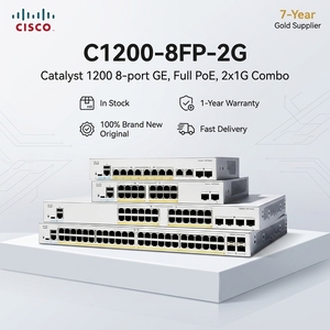 Commutateur PoE 8 ports C1200-8FP-2G, capacité 24 Go, prise en charge QoS et VLAN, en stock - Product Image 3