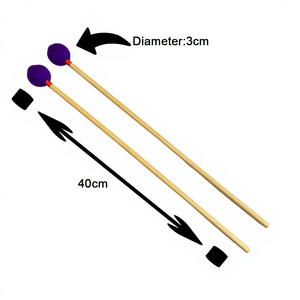 Baquetas Premium para Marimba, Baquetas para Xilófono y Baquetas para Tambor - Product Image 5