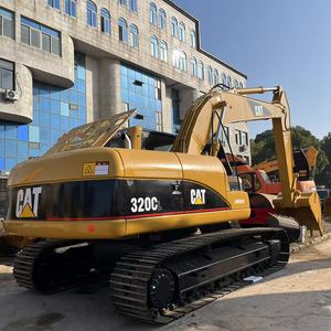 Excavadora de cadenas de 20 toneladas, mecánica, de fácil mantenimiento, para terraplenes, usada, CAT 320CL, excavadora de construcción, motor de inyección directa - Product Image 3