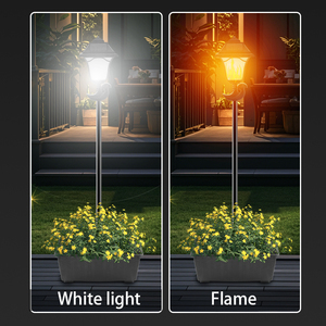 Lampada Solare da Giardino Super Luminosa IP65 Impermeabile Resistente al Calore e alla Neve <span class=keywords><strong>per</strong></span> Decorazione Esterna di Patio e Giardino - Product Image 4