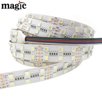 Bande LED RGBW 120LED/m 4IN1 20mm Ra90 RGB 4100K SMD5050 IP20 IP65 IP66 IP68 12V/24V avec télécommande