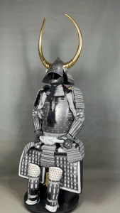 ชุดเกราะซามูไรหนังแท้ทำมือ ของแท้ สำหรับผู้ใหญ่ทุกเพศ มีสินค้าในสต็อก ผลิตจากโรงงานโดยตรงจากซานตง สำหรับใช้ในภาพยนตร์และละครโทรทัศน์ - Product Image 5