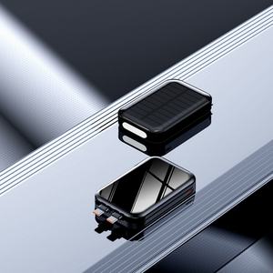 Batterie externe portable créative PD22.5W 5000mAh, chargeur solaire étanche, powerbank d'extérieur pour cadeaux - Product Image 6