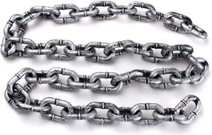 Fiesta de Halloween, cadenas de metal de plástico realistas, cadenas de decoración para casa <span class=keywords><strong>embrujada</strong></span>, rendimiento de Bar - Product Image 4