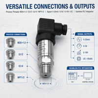 CIPPUS OEM/ODM Instruments de mesure de pression de précision SS304 IP65 4-20mA 0-5V Capteur de pression/Transducteur de pression
