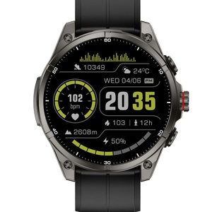 CRG33 GPS Theo Dõi Người Đàn Ông Ngoài Trời Thể Thao Reloj Smartwatch Amoled Thông Minh Đồng Hồ Với Đèn Pin 5ATM Sức Khỏe Không Thấm Nước Tracker Đồng Hồ - Product Image 1