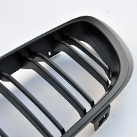 Grilles en fibre de carbone f32 pour BMW série 3 F30 mise à niveau noir brillant mat noir transfert d'eau Full Star M couleur f32 calandre avant