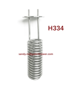 Aksesoris pembuatan bir 4 "<span class=keywords><strong>TC</strong></span> Chiller Coil dengan Barb kualitas tinggi penukar panas pendingin kumparan imersi Wort Chiller 5m 6m - Product Image 2