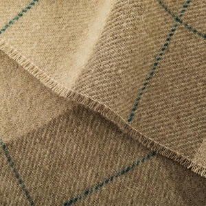 Dr. Yün 130*170cm alpaka battaniye ekose Tartan kontrol 100% yün battaniye lüks süper rahat kış kadın - Product Image 4