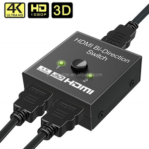 Switch <span class=keywords><strong>HDMI</strong></span> Bidirezionale a 2 Porte 4K <span class=keywords><strong>HDMI</strong></span> 2.0 2x1 1x2 Splitter Bidirezionale per Commutazione del Segnale Video - Product Image 1