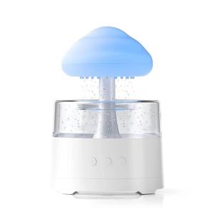 Humidificador de Aire con Luz Nocturna LED, Difusor de Niebla Fría con Forma de Hongo y Nube, USB, para Coche/Mesa, de Plástico - Product Image 2