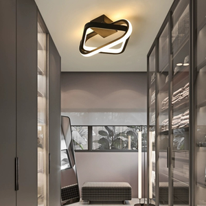 Nordic Design Iron Ceiling <b>Light</b> Surface Mounted LED Silicone Shade 21W Warm/White/Neutral for Hallway Corridor Entryway - Product Image 3