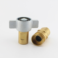LB-10-SPF 1 1/4NPT Laiton Série 6100 Connecteur rapide hydraulique haute pression à vis à oreilles pour machines de forage pétrolier