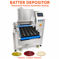 Machine à fabriquer des biscuits, machine industrielle de dépose de biscuits, commande PLC, acier inoxydable, pour usine de biscuits