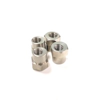 Vis Chicago M6 à tête plate inclinée et écrou hexagonal pour connexion croisée sur panneau de serrage, avec clous femelles