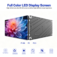Mur vidéo LED fixe d'intérieur P2 4K HDR10, profondeur de couleur 12 bits, fréquence de rafraîchissement 3840Hz pour arrière-plan d'événements haut de gamme en salles de banquet et clubs