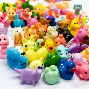 Miniatures d'animaux en résine pour jardin, micro-paysages, décoration de maison de poupée : chien, <span class=keywords><strong>lapin</strong></span>, tortue, poussin, oiseau - Product Image 1