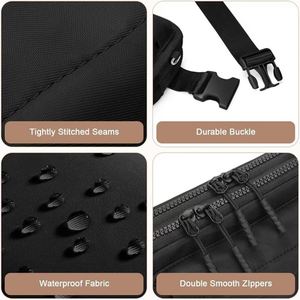 Riñonera de Diseño para Hombre, Marca de Lujo, Impermeable - Product Image 6