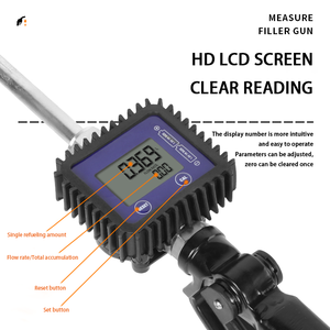 Pistolet à graisse à affichage numérique robuste buse de carburant d'huile hydraulique doseur soupape de commande de buse d'huile moteur pour recharge de carburant - Product Image 3