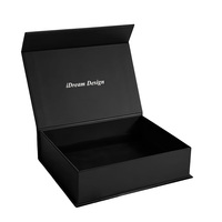 Boîte en carton carrée portable haut de gamme personnalisée avec insert en mousse EVA et gaufrage pour emballage cadeau