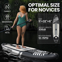 Personnalisé/ue US entrepôt stand up paddle gonflable surf paddle board paddle surf