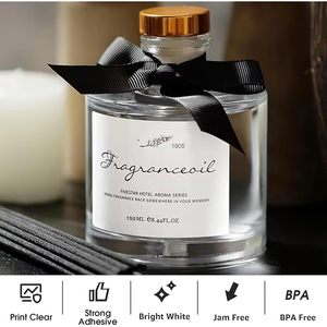 LTLL 진주 필름 밝은 흰색 열에 민감한 PET 접착 라벨 바코드 프린터 PVC 스티커 직사각형 맞춤형 방수 오일 - Product Image 2