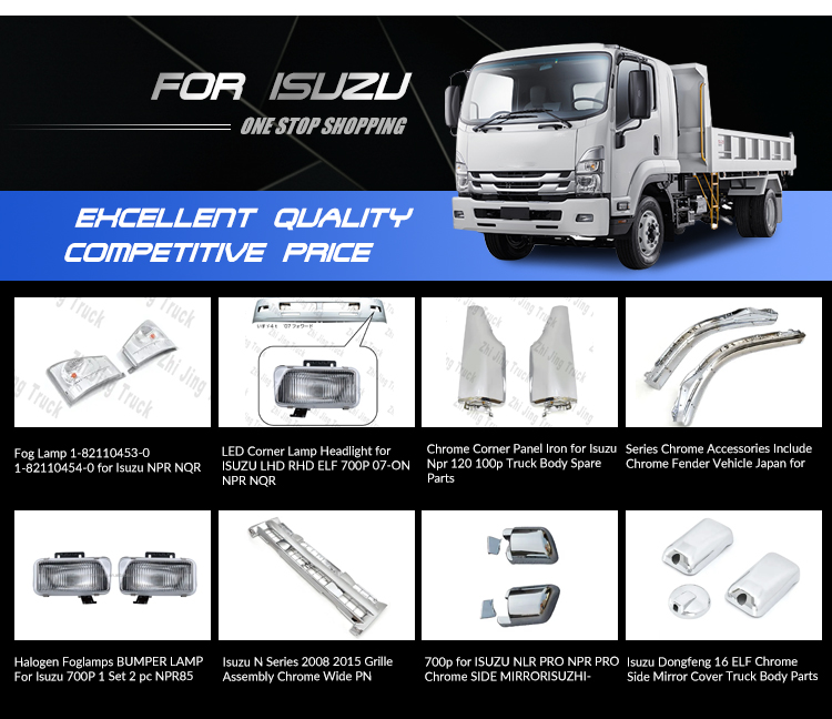 Auto Body Spare Parts Japanese Truck Side Corner Panel for