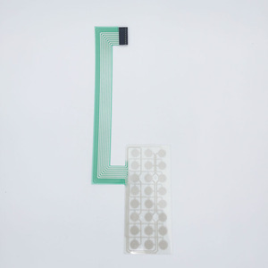 Tactiele Dome Drukknop Membranetoetsenbord, Numeriek Bedieningspaneel met <span class=keywords><strong>Display</strong></span>, PET Materiaal Op Maat - Product Image 4