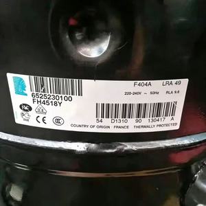 คอมเพรสเซอร์แบบสกรอลล์ Tecumseh รุ่น FH4518Y 220-240V 50Hz ป้องกันความร้อน ผลิตในฝรั่งเศส - Product Image 1