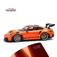 Vinilo Autoadhesivo de Alta Calidad para Envoltura de Autos, Color Naranja Golfo, Certificado SGS, para Porsche 911 GT3 RS