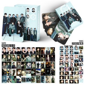 127 Tarjetas Fotográficas HD de Ídolos de KPOP, JUNGKOOK, SUGA, RM, <span class=keywords><strong>J</strong></span>-<span class=keywords><strong>HOPE</strong></span>, Doble Cara, en Caja, Regalo para Fans, Tarjetas LOMO - Product Image 2