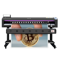 Impresora Eco Solvente de Gran Formato Locor de 1.8m (6 pies) para Exteriores, Impresora de Vinilo para Pancartas Flexibles, Lona y Adhesivos