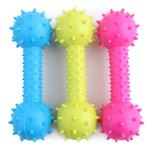 Toptan en çok satan Premium ucuz toptan yumuşak kauçuk kemik tipi çiğnemek köpek evcil hayvan oyuncakları - Product Image 3