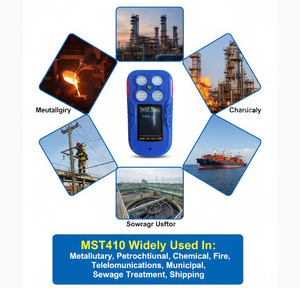 Detector de Gás Multifuncional MST 410 4 em 1 CO/CO2/O2/CO2, Detector de Vazamento de Gás, Analisadores de Gás em Substituição ao Honeywell Micro XL, OEM ODM - Product Image 6