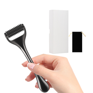 Rouleau de derma en acier inoxydable pour le visage, lifting, réduction des poches, rouleau de derma pour le visage, pli nasogénial, acupuncture, micro-rouleau de derma - Product Image 2